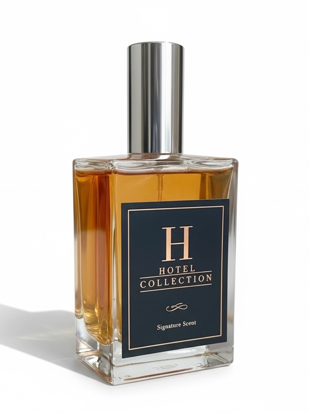 Hotel Collection Amber Fragrance Bottle with Silver Cap